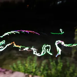 Acción Lumínica Participativa en Pumarabule