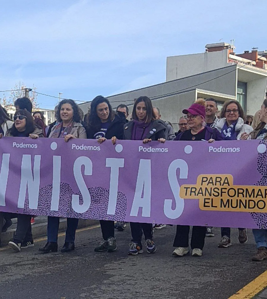 Manifestación 25N Siero, Podemos Siero.