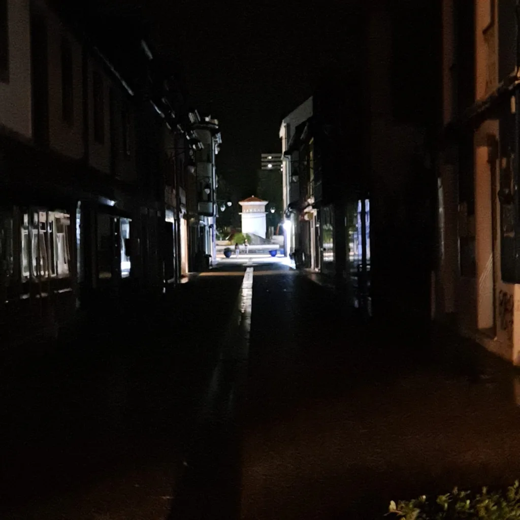 La Pola Siero sin luz pública