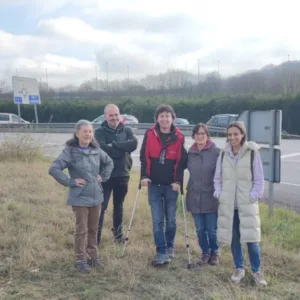 Podemos Siero consigue mejorar la seguridad del cruce de Ferrera